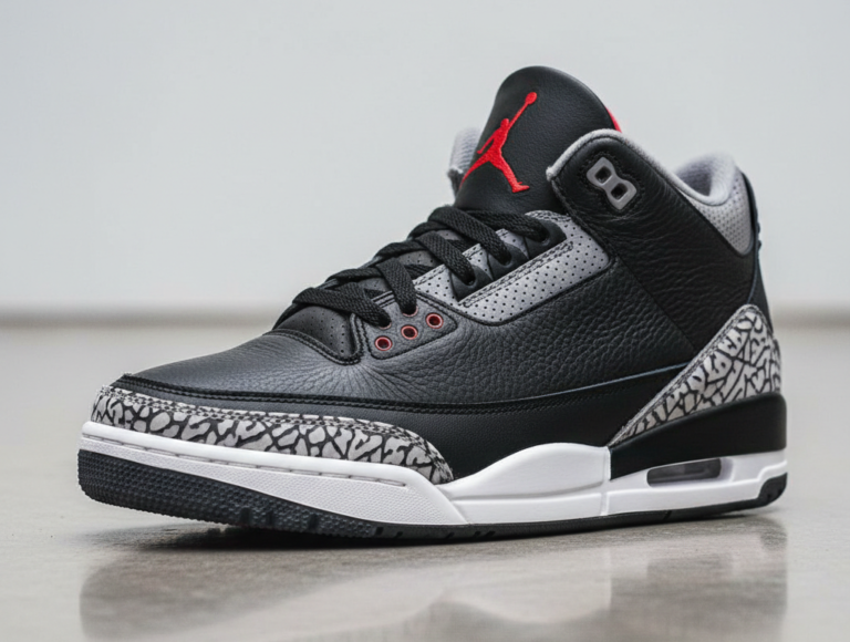 Jordan 3 Black Cement: Iconic Design, Comfort, and Style