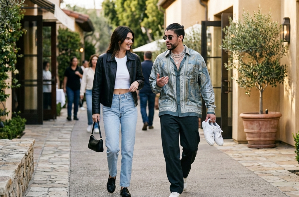 kendall jenner and bad bunny