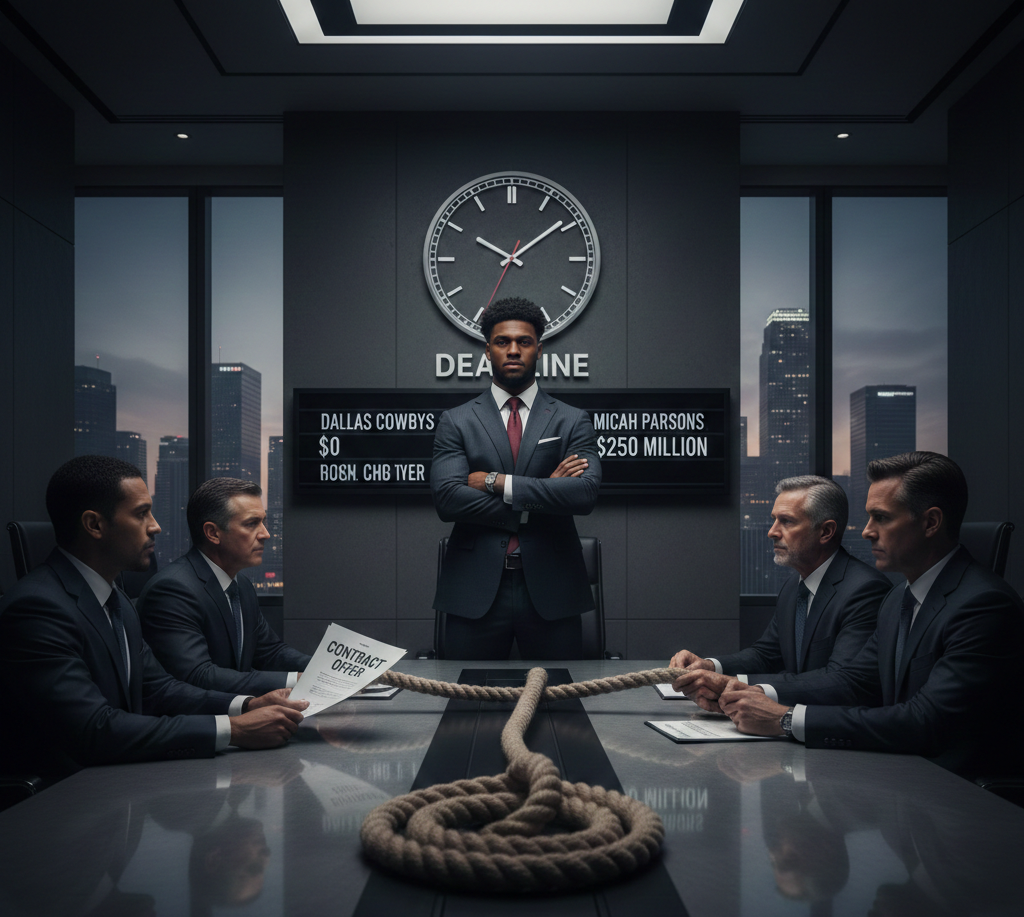 micah parsons contract standoff