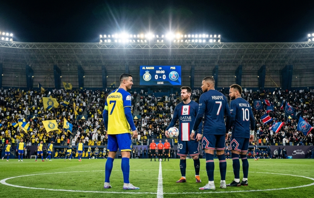 al nassr vs psg