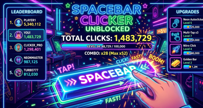 Introduction to Spacebar Clicker Unblocked