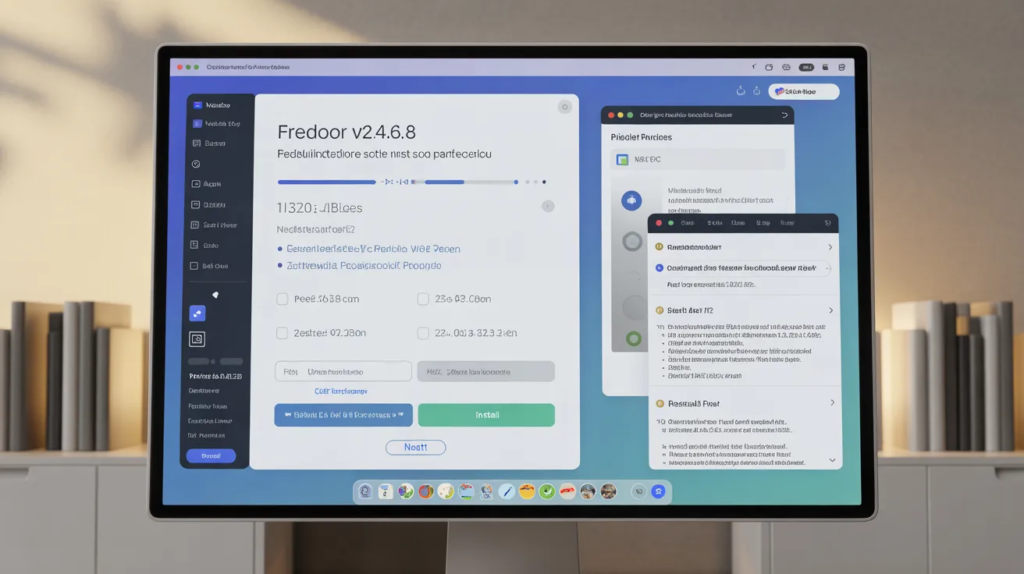 how to install freedoor2.4.6.8