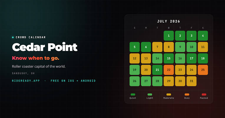 Cedar Point App: Features, Tickets, Rides, Park Information and How It Works cedar point app