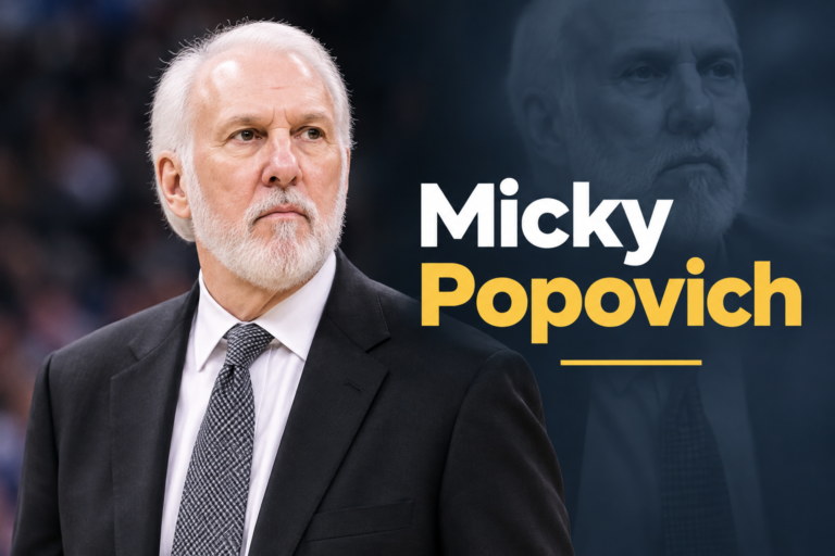 Micky Popovich: Life, Family, Career, and What Is Known About Gregg Popovich’s Son micky popovich