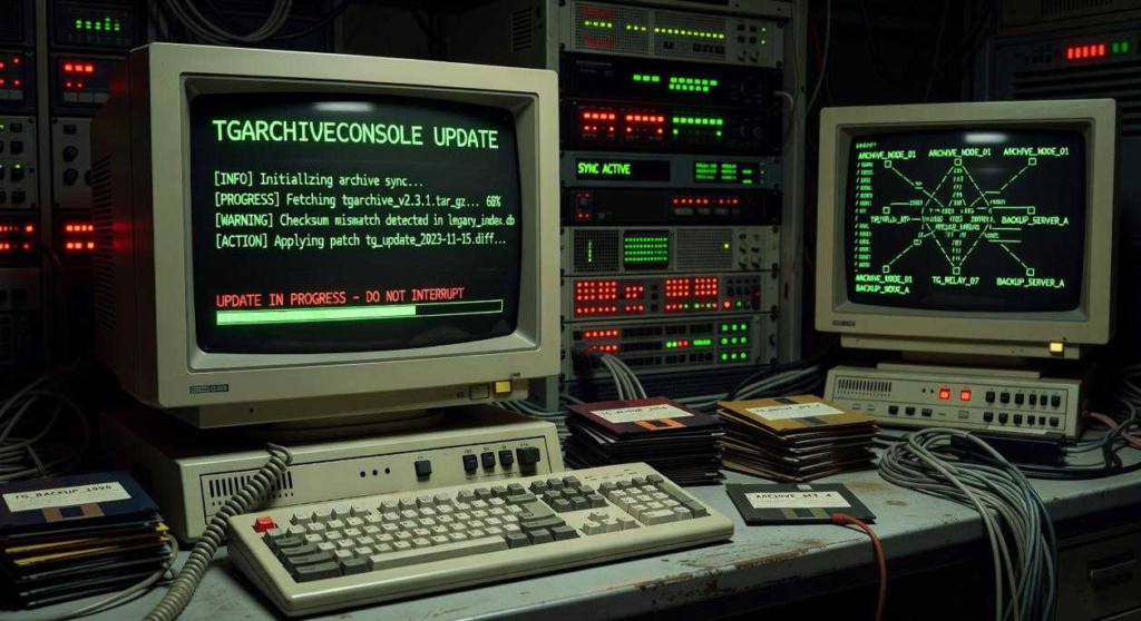tgarchiveconsole set up